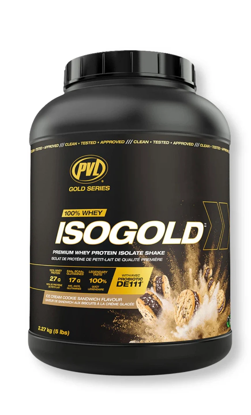PVL ISOGOLD 100% Whey Protein  Shake - Ice Cream Cookie Sandwich