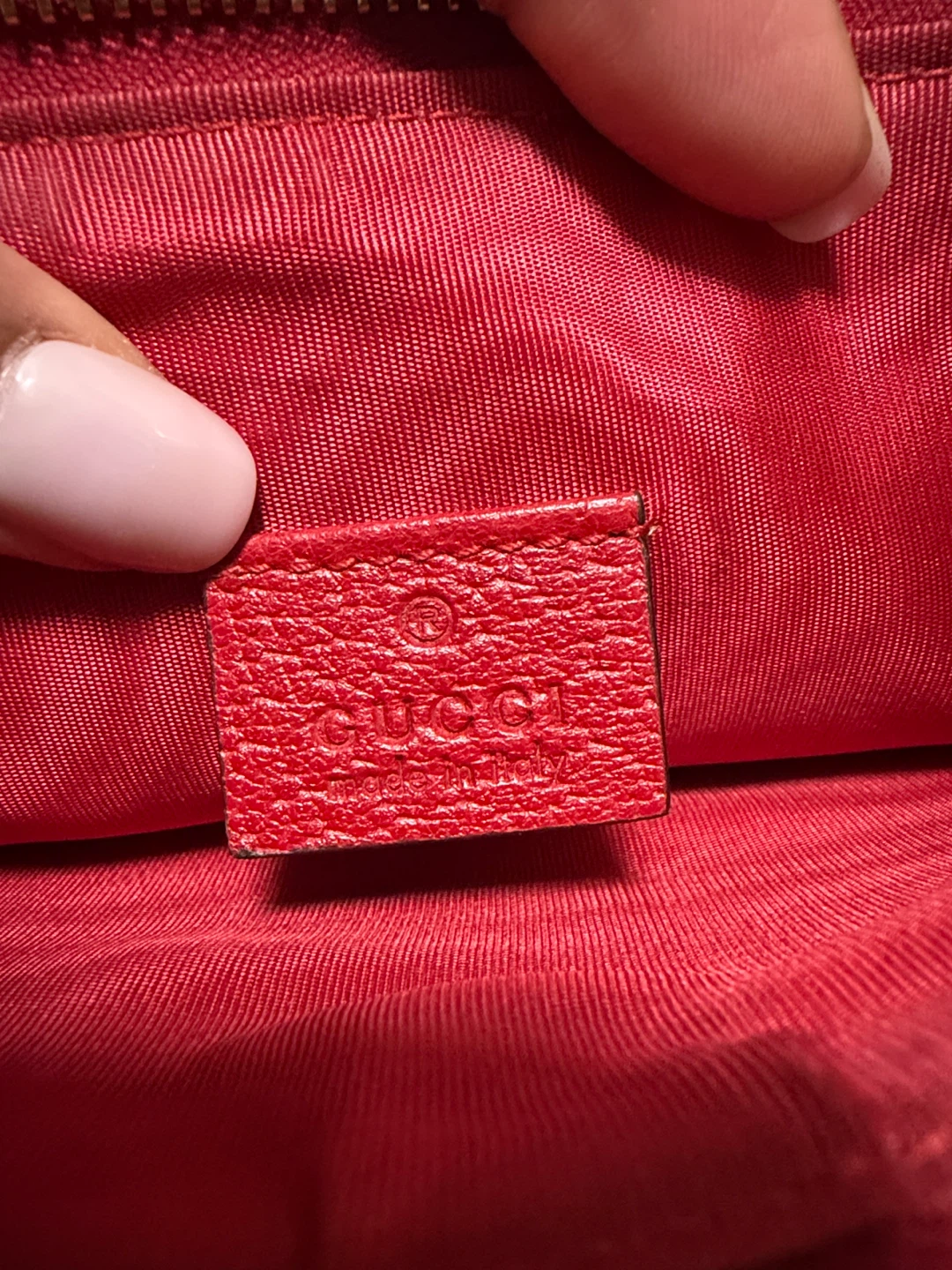 Gucci Striped Pouch - photo 5