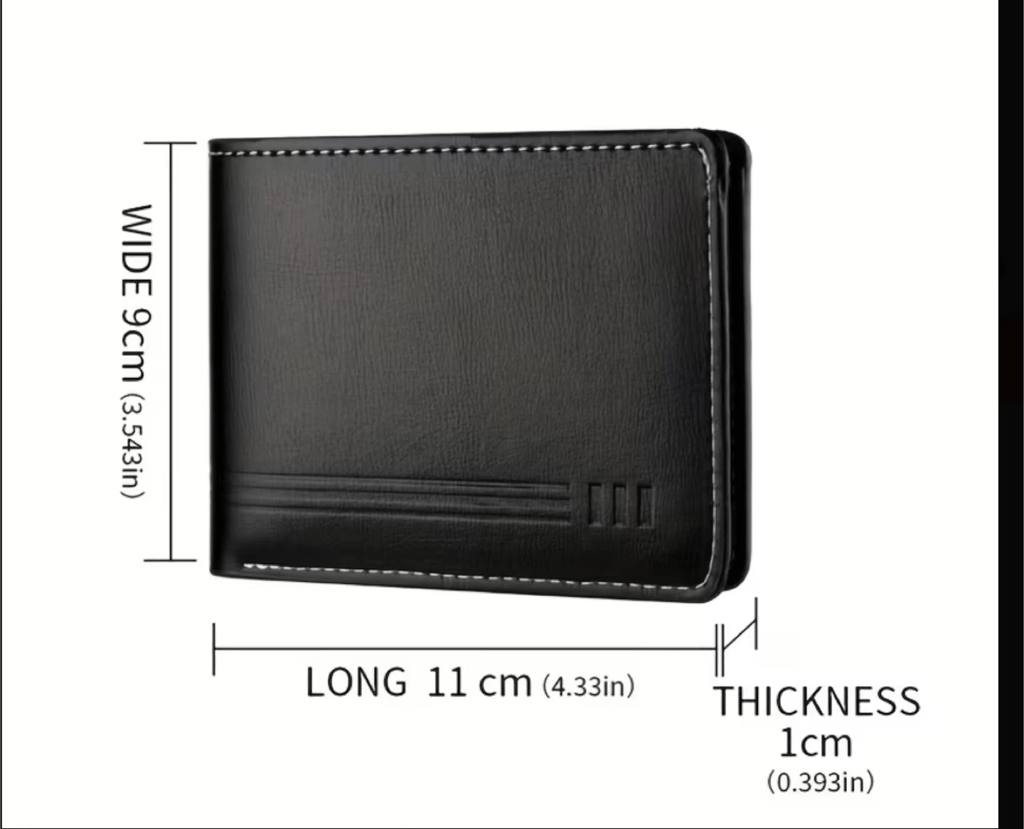 Men's Wallet - Black - photo 3