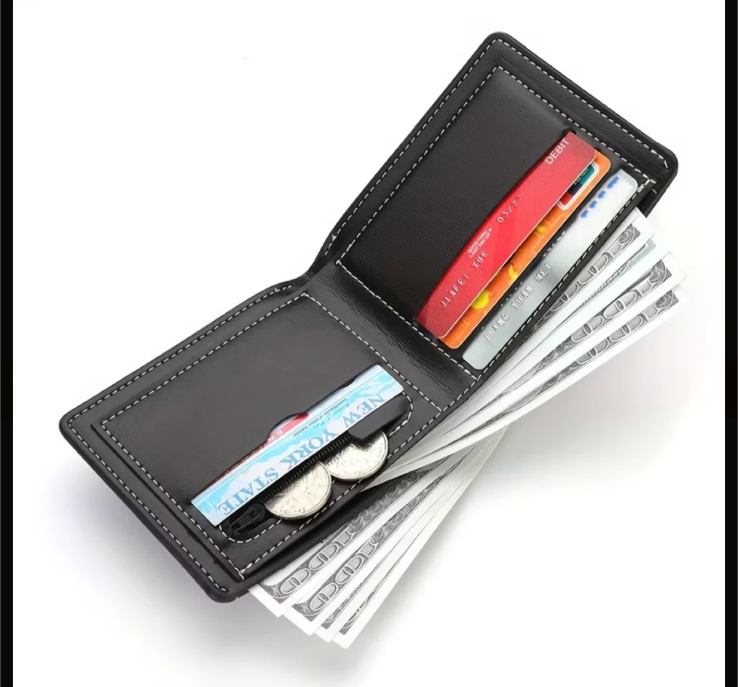Men's Wallet - Black - photo 2