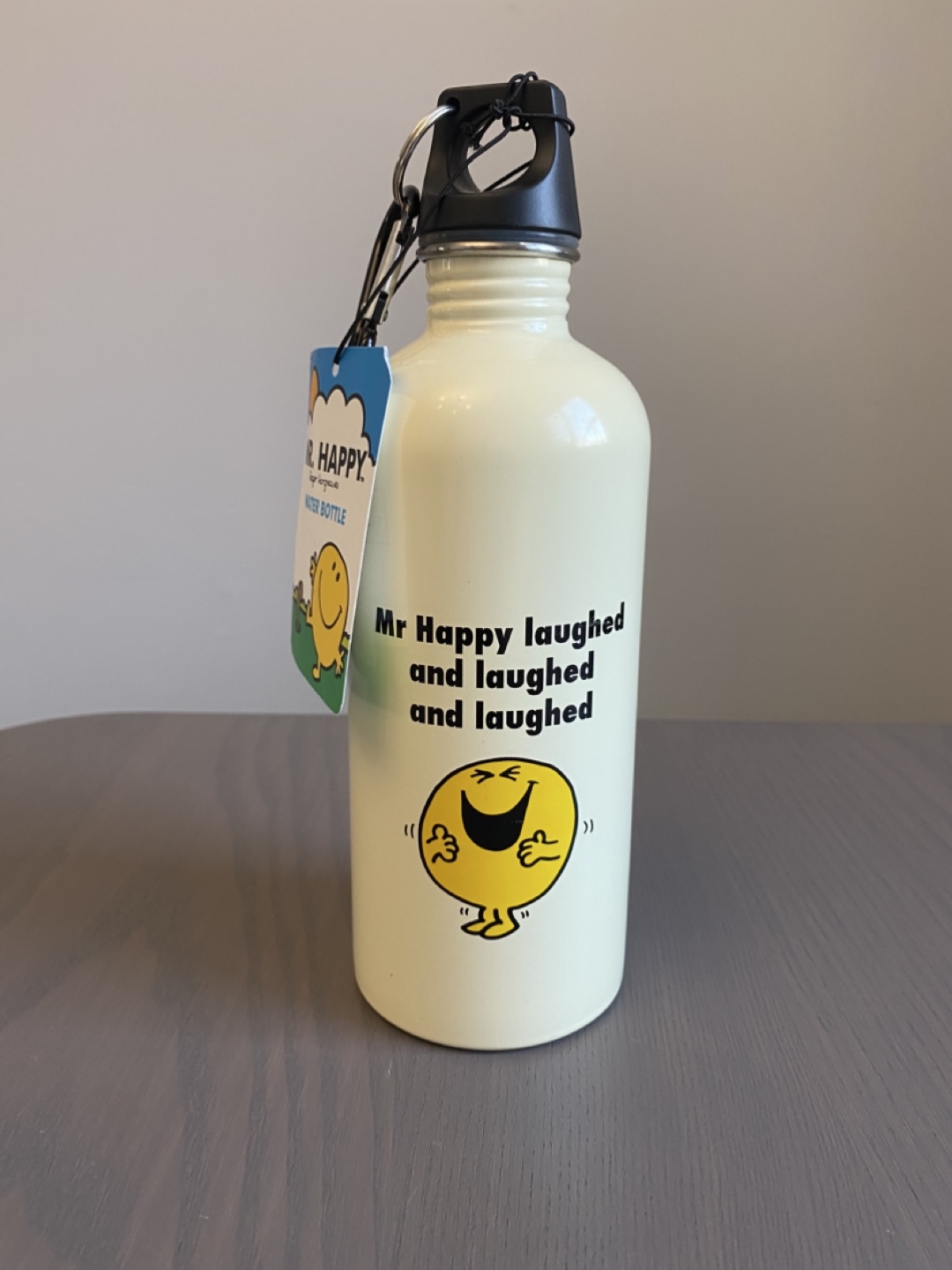 Mr. Happy Water Bottle New Mr. Men 2011 - photo 3