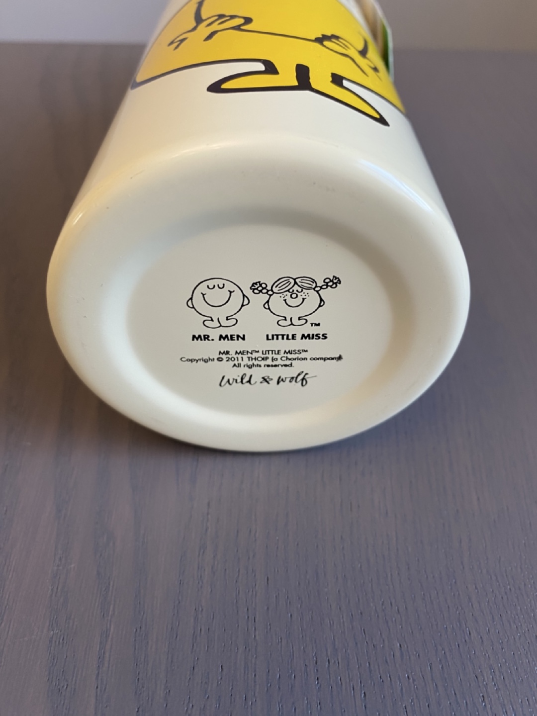 Mr. Happy Water Bottle New Mr. Men 2011 - photo 2