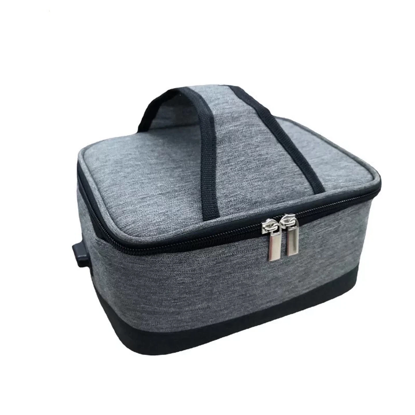 Grey Insulated Lunch Bag with USB Heating - photo 2