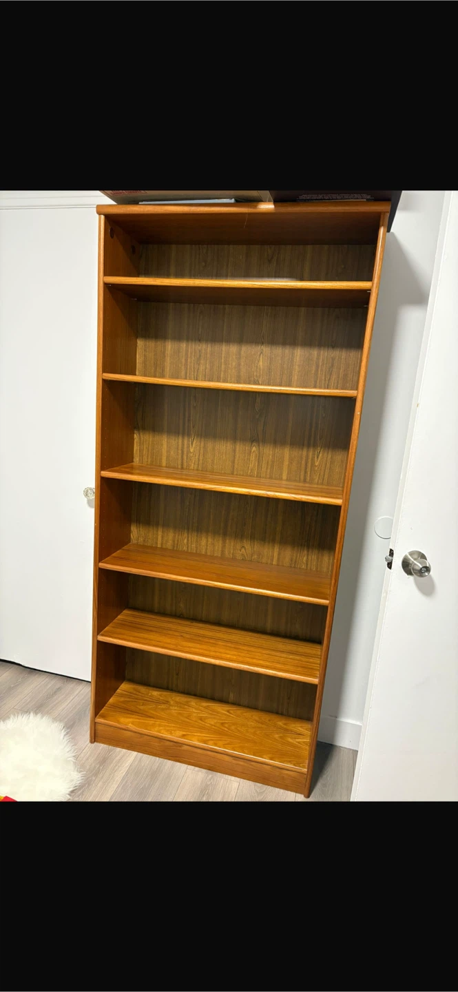 Wooden Bookshelf