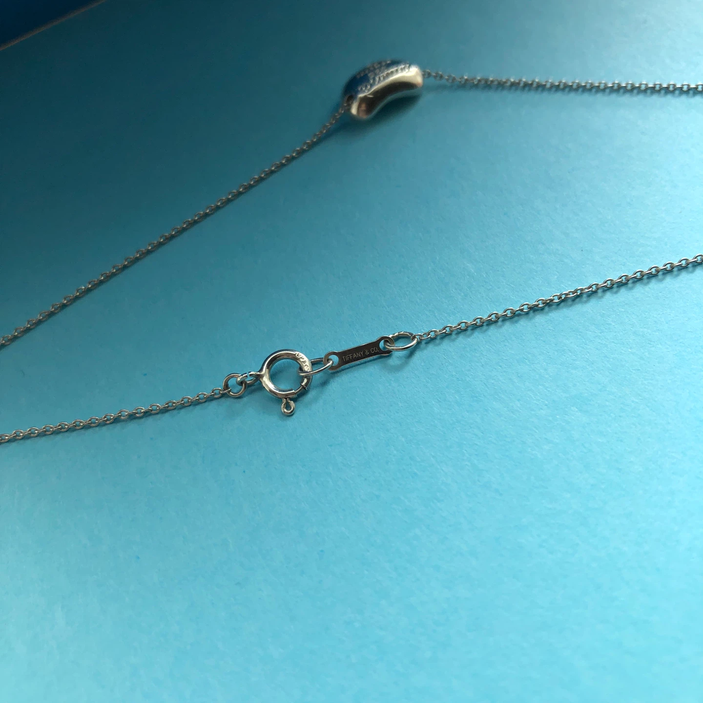 Tiffany Sterling Silver Beans Necklace - photo 3