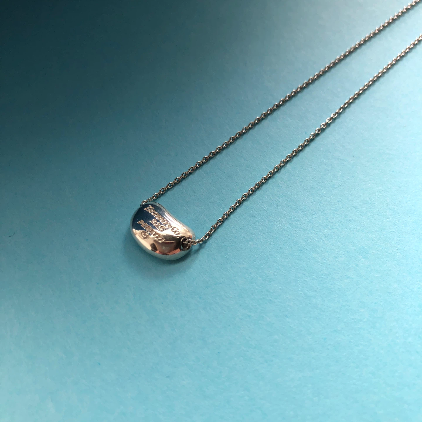 Tiffany Sterling Silver Beans Necklace - photo 2