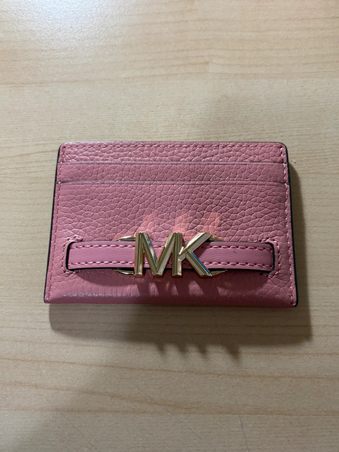 Michael Kors Pink Leather Cardholder