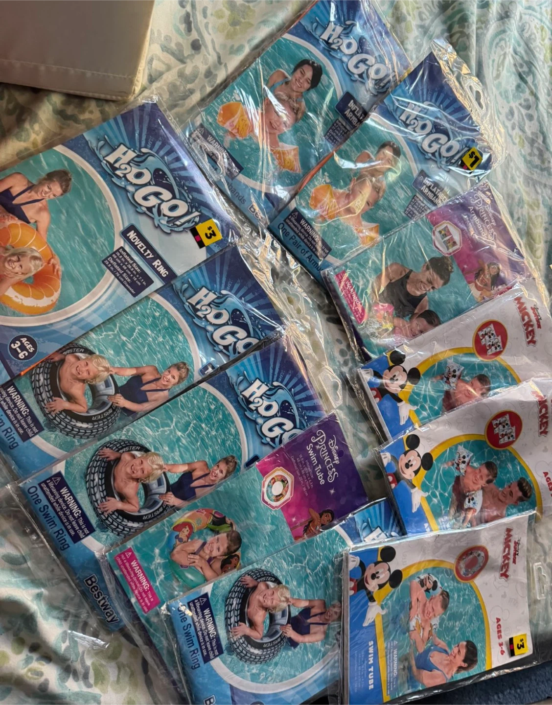 Assorted Disney, Spiderman, and Mickey Mouse Swim Gear - photo 5