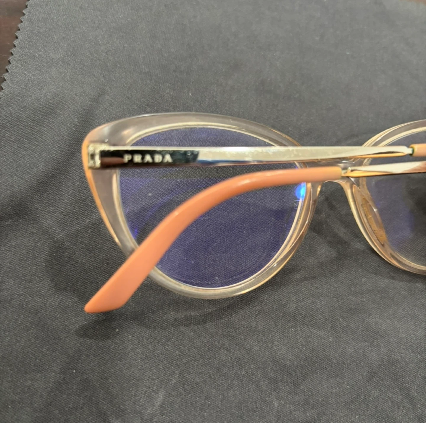 PRADA Cat-Eye Eyeglasses Frame - photo 3