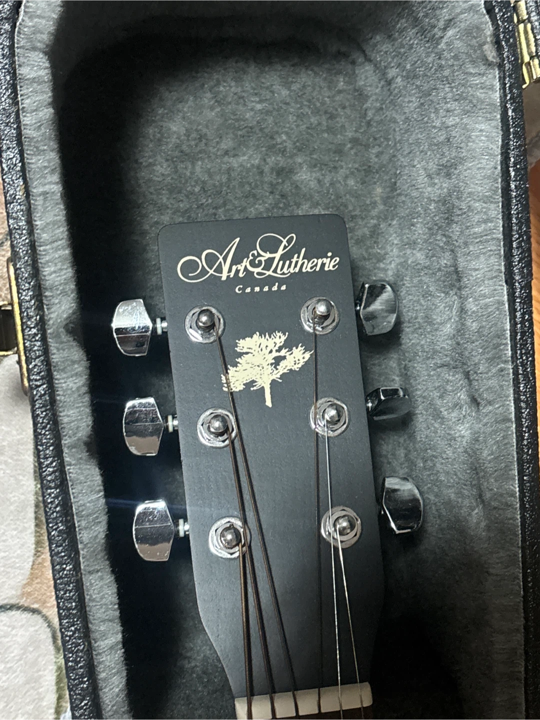 Art & Lutherie "Wild Cherry CW" Acoustic Guitar - Black - photo 2