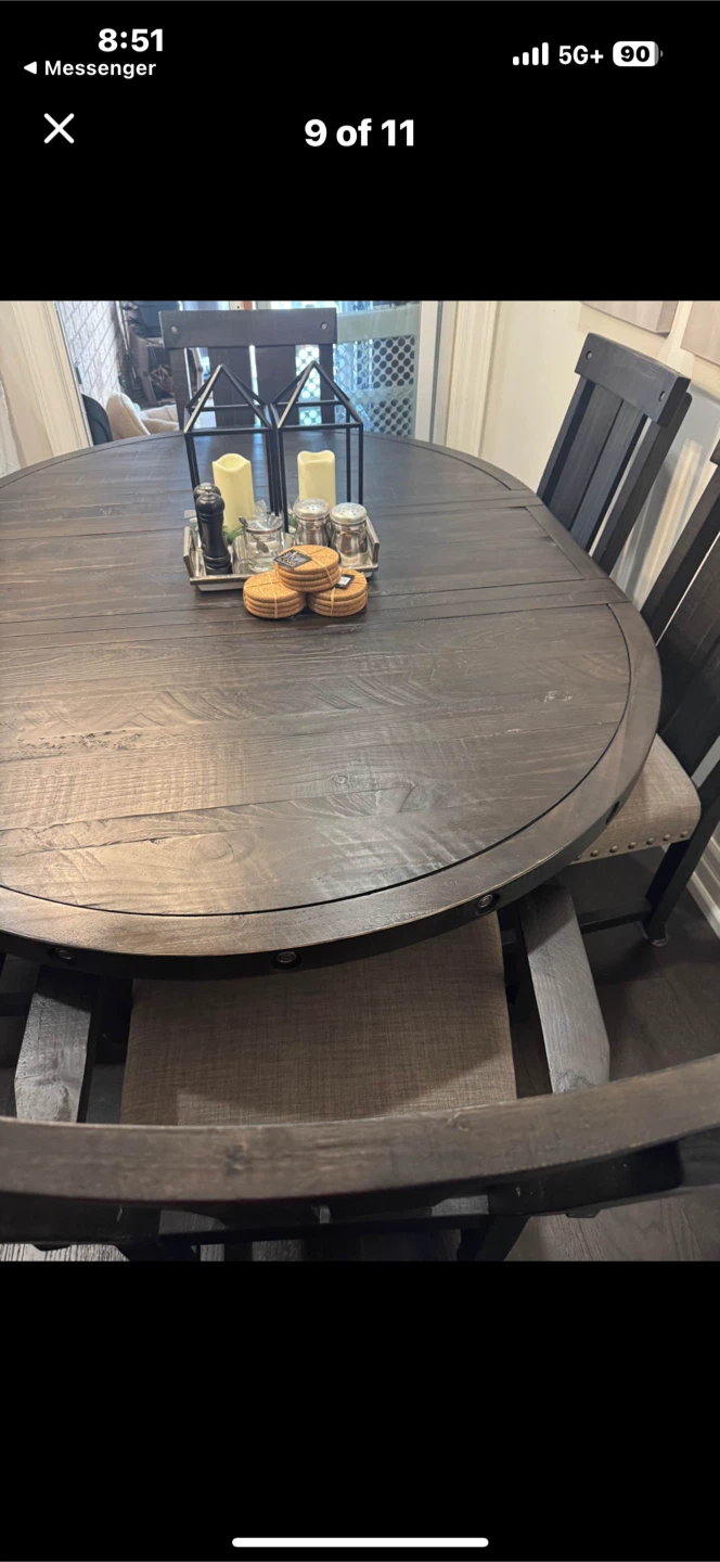 Extendable Dining Table Set - photo 2