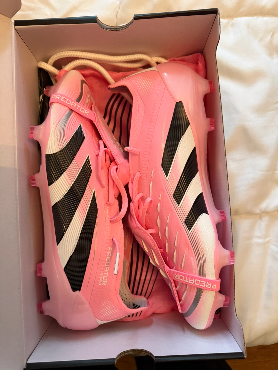 Adidas Predator Elite FT FG Football/Soccer Cleats Pink - photo 3