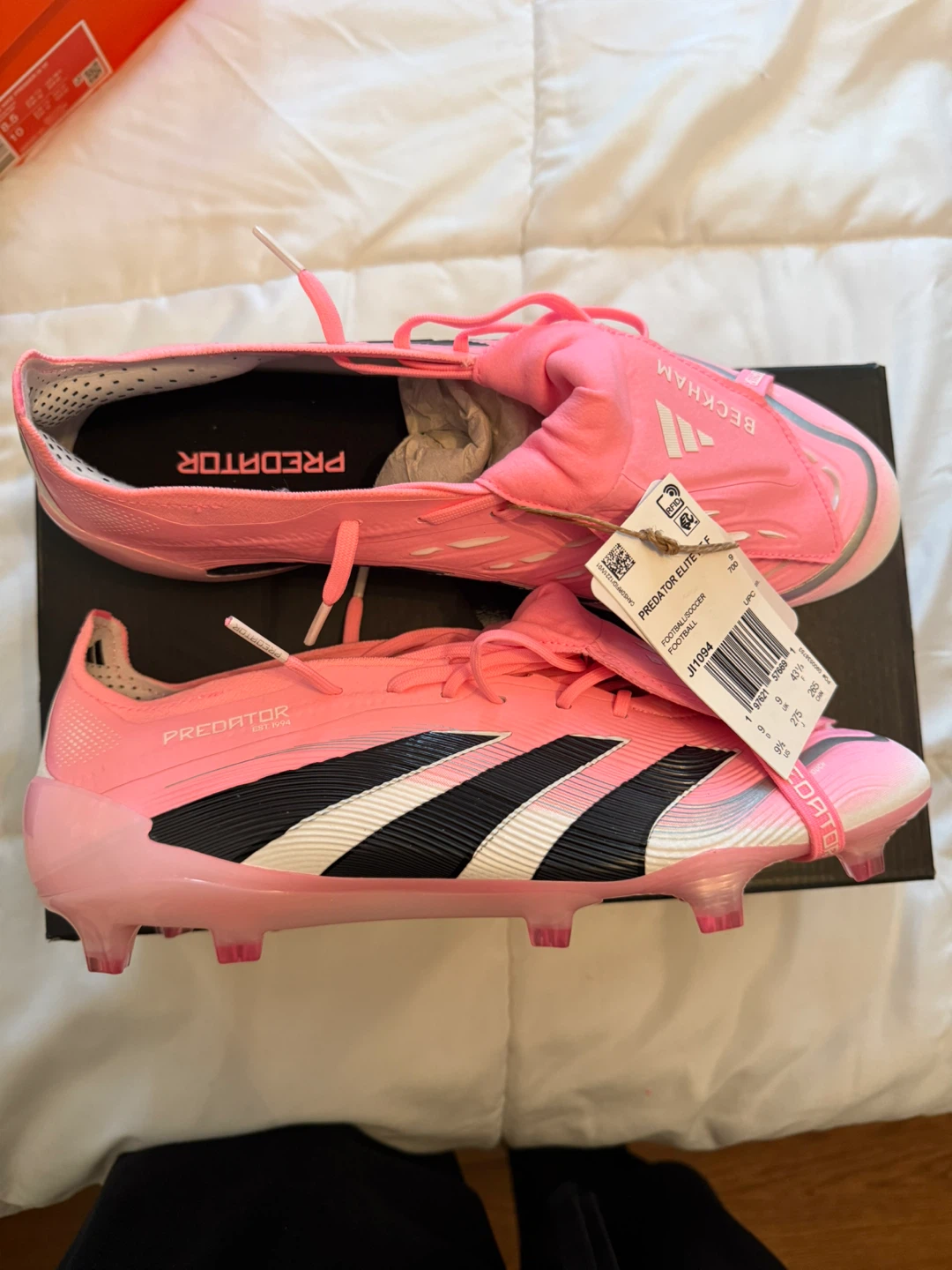 Adidas Predator Elite FT FG Football/Soccer Cleats Pink