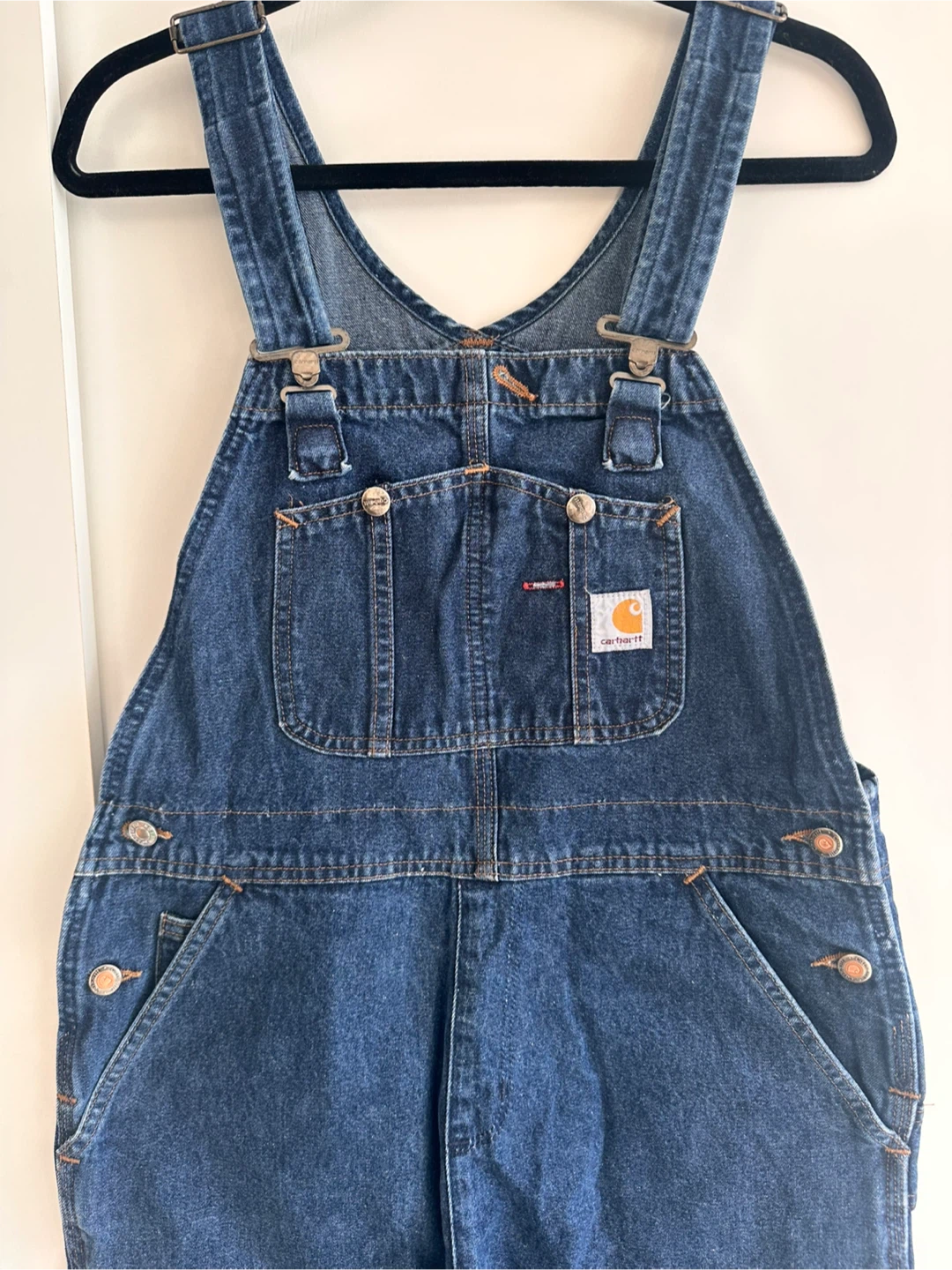 Carhartt Denim Bib Overalls - photo 2