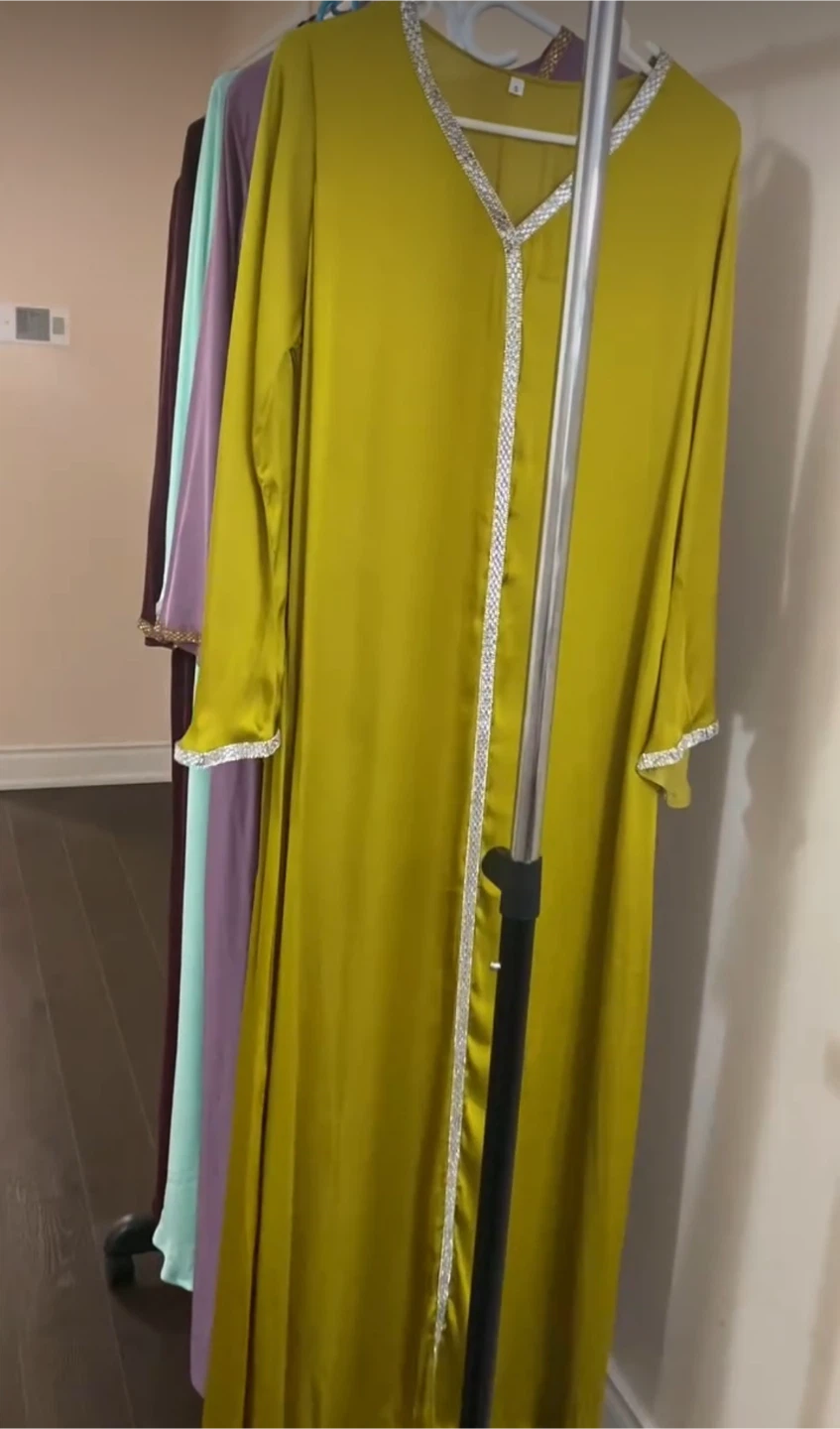 Long Sleeve Kaftan Dress - photo 3