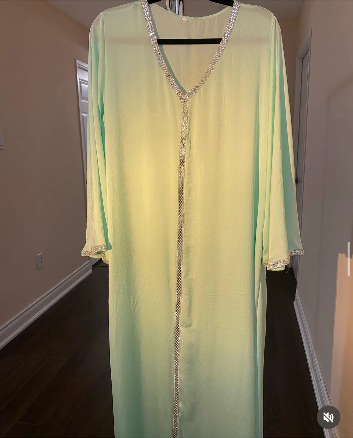 Long Sleeve Kaftan Dress - photo 4