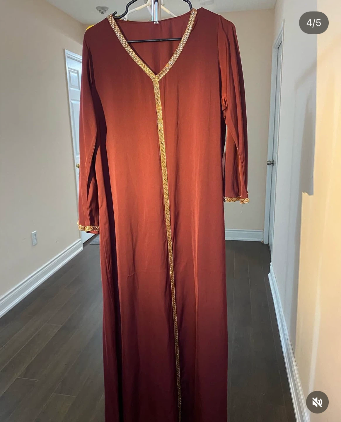 Long Sleeve Kaftan Dress - photo 5