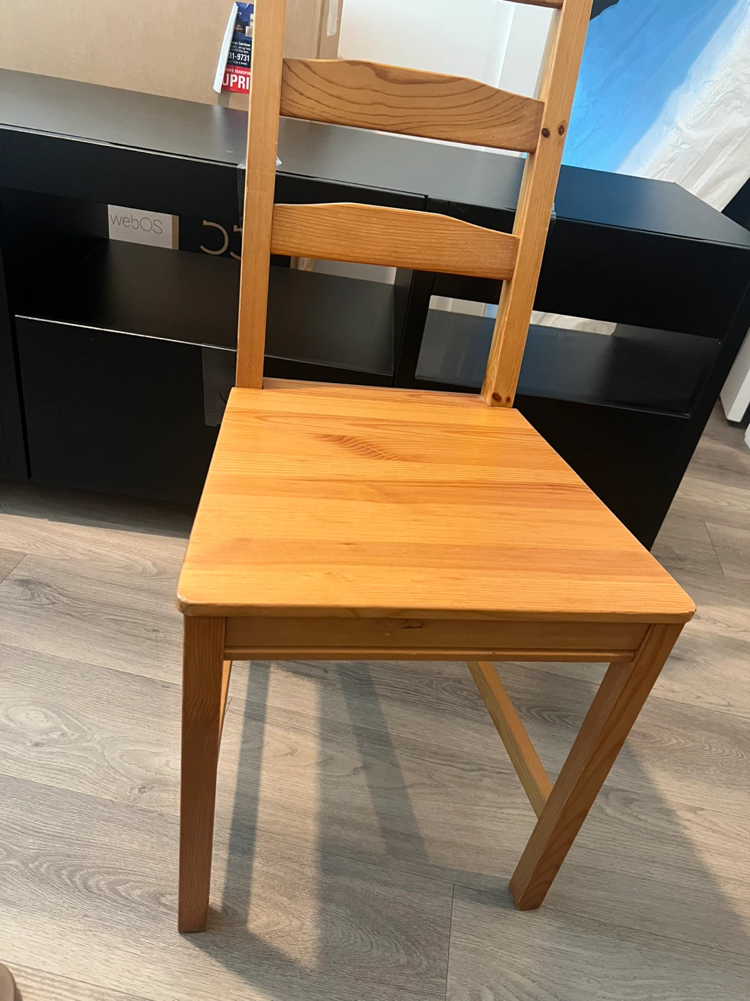 IKEA HÄGERNÄS Table and 4 Chairs, Antique Stain Pine - photo 4
