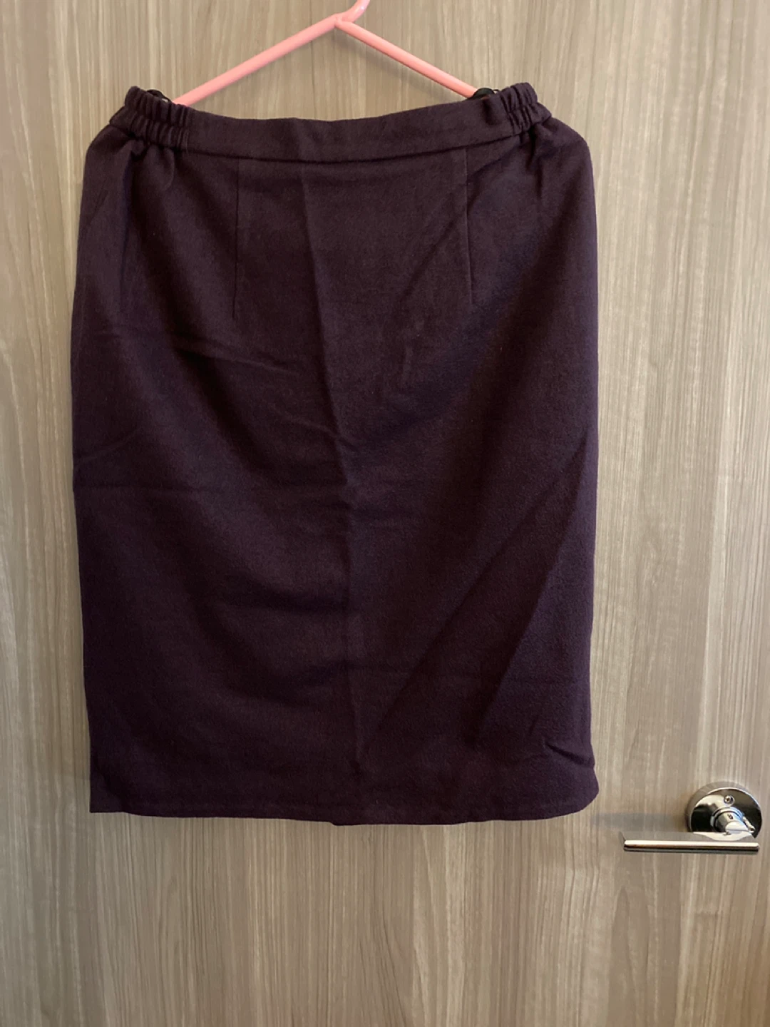 Purple Knee-Length Skirt - photo 2