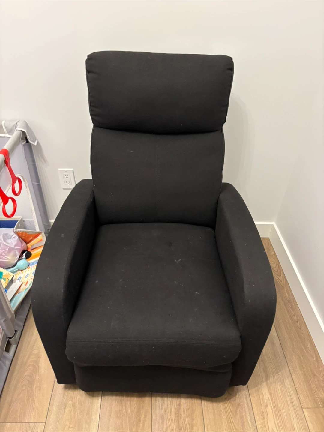 Black Recliner Chair