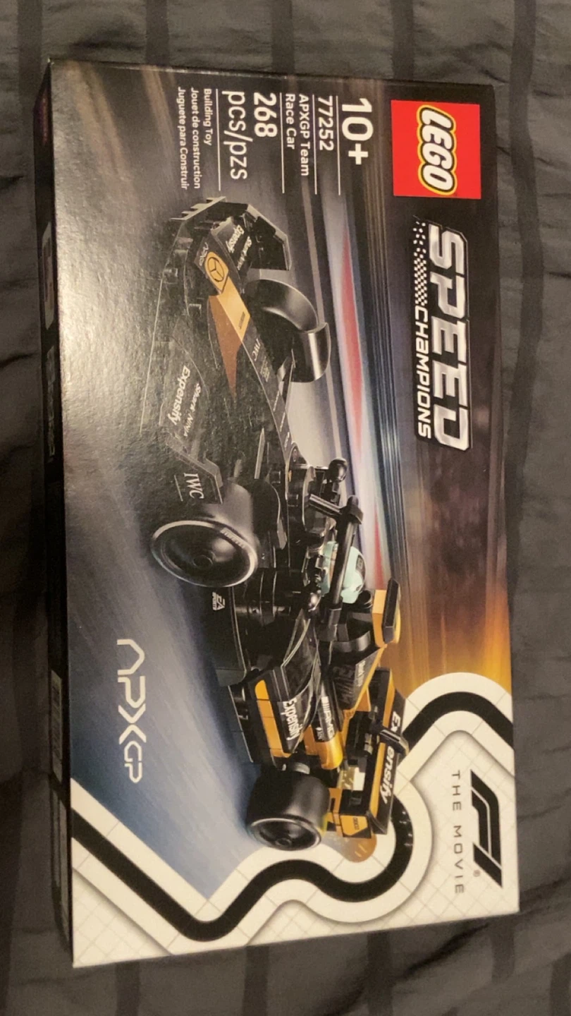 LEGO Speed Champions APXGP Team Race Car Building Toy