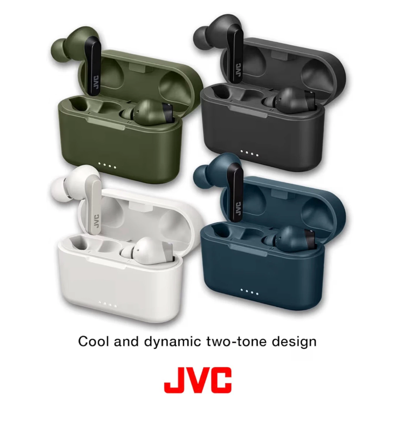 NIB JVC RIPTIDZ True Wireless Headphones, IPX5, Bluetooth 5.1 - photo 3