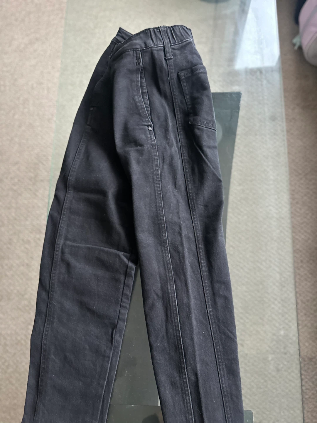 Black Denim Jeans - photo 2