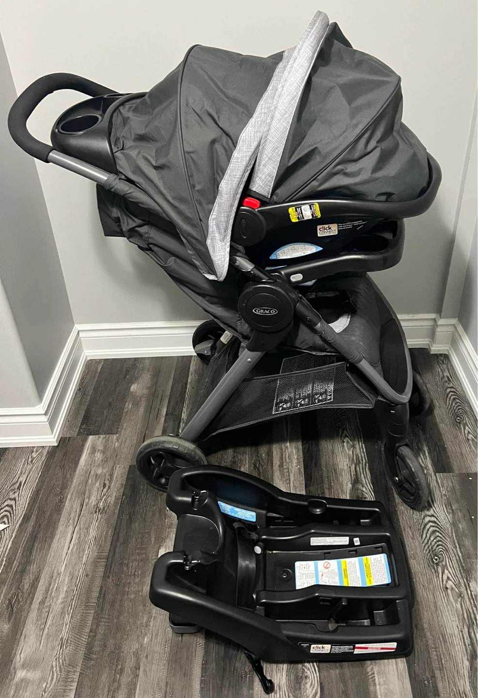 Graco FastAction SE Travel System – Stroller + Infant Car Seat - photo 2