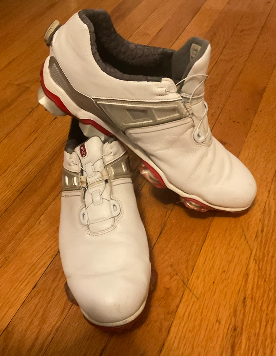 FootJoy Tour X Golf Shoes White BOA Closure