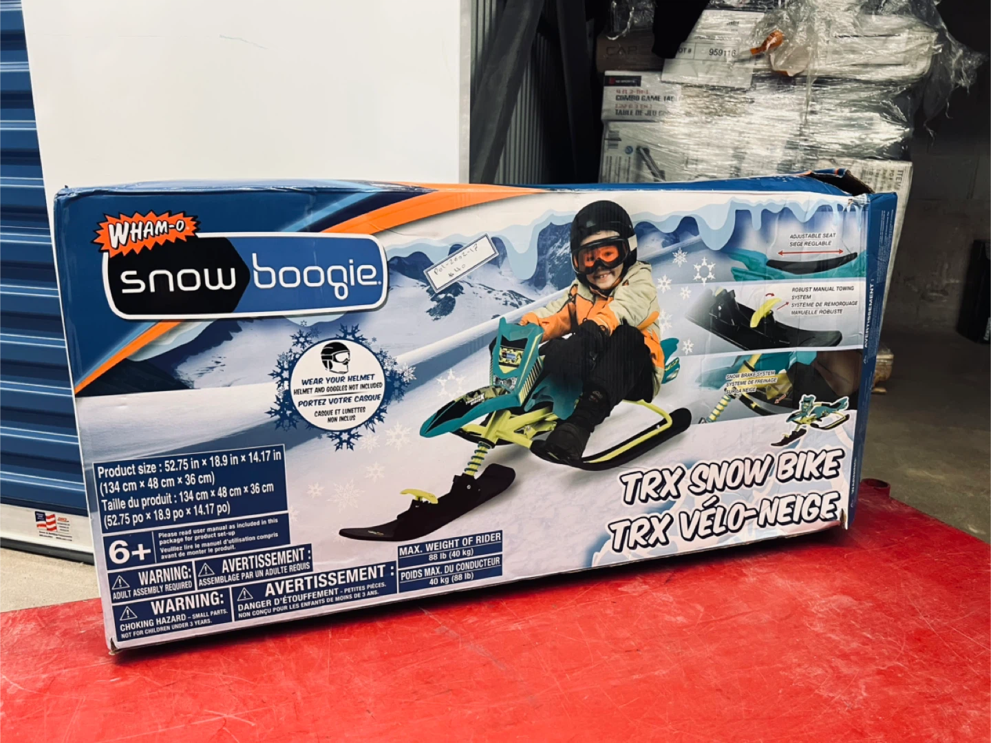 Wham-O Snow Boogie TRX Snow Bike