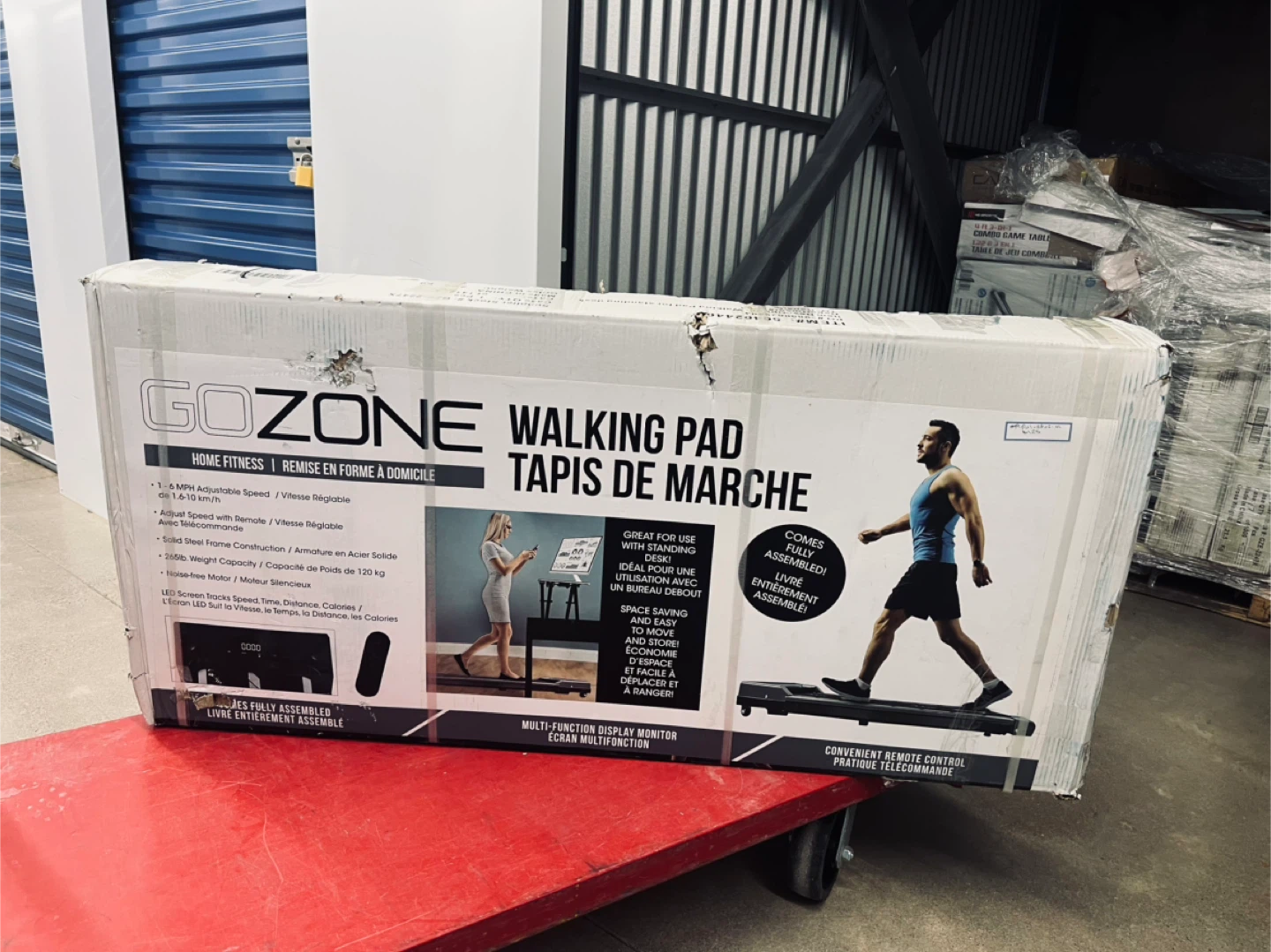 GoZone Compact Walking Pad Treadmill