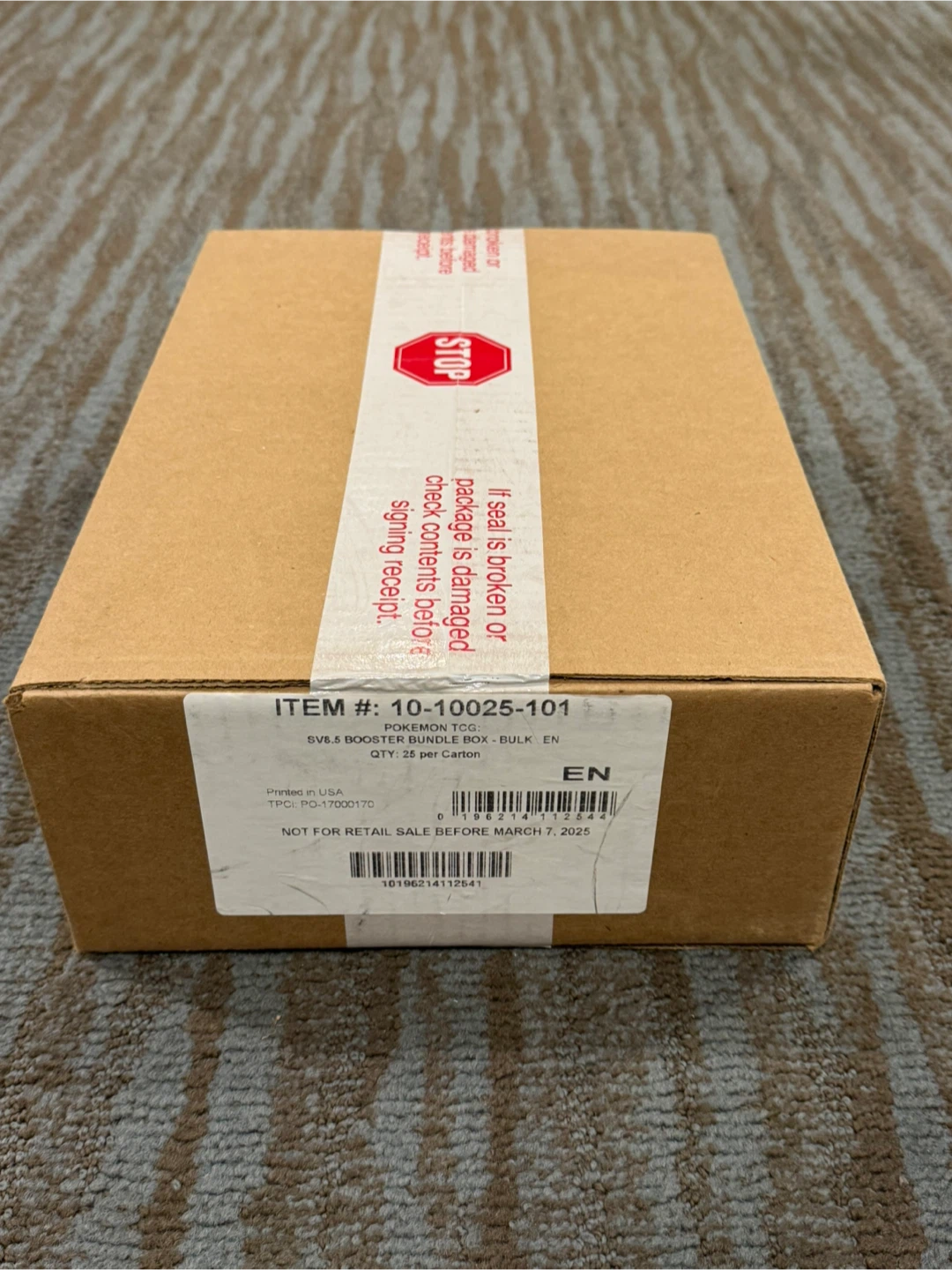 Pokemon prismatic evolution booster bundle sealed case of 25