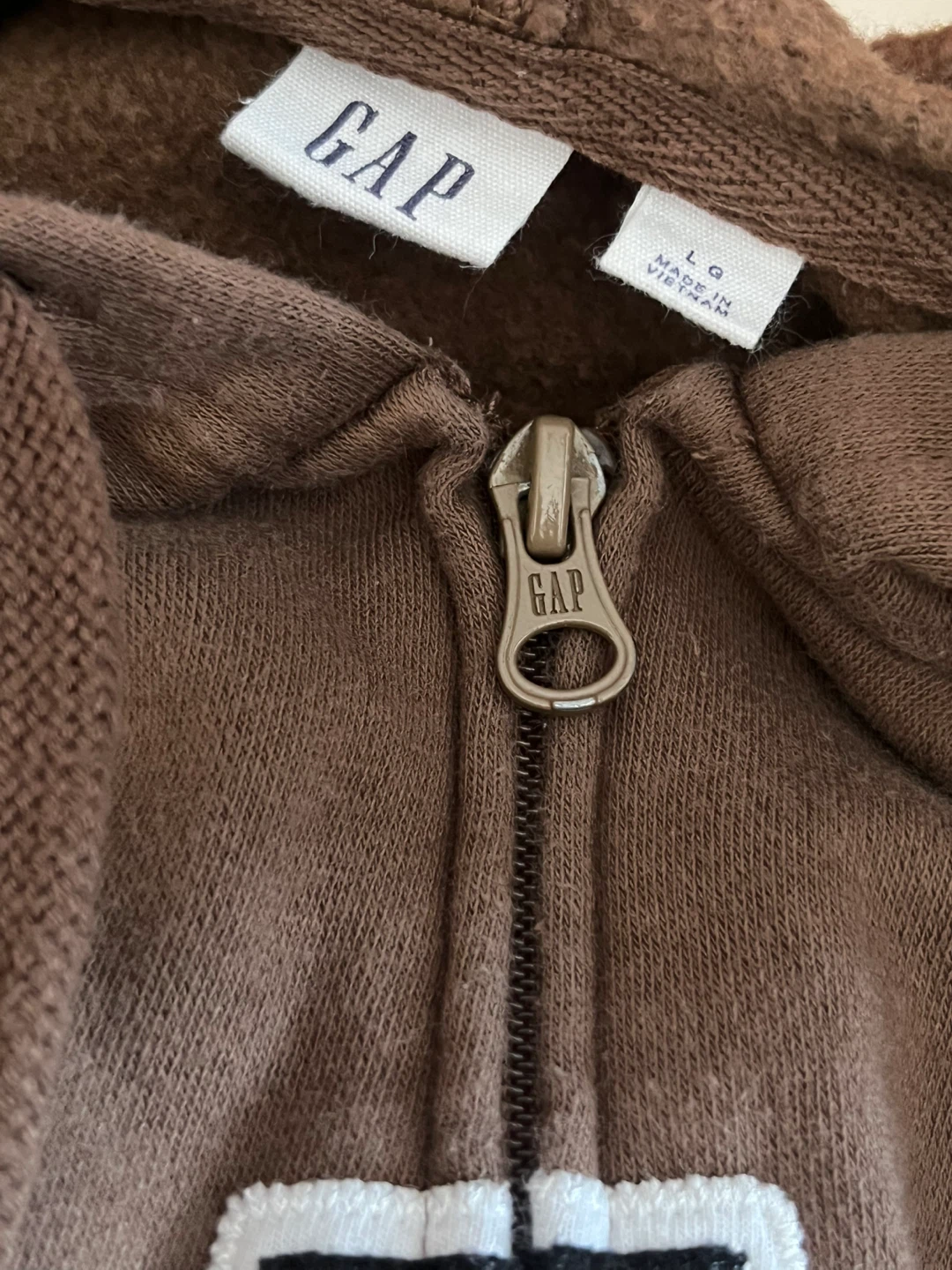 GAP Brown Zip-Up Hoodie | Women - photo 4