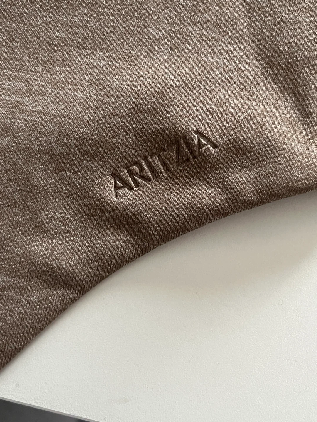 Aritzia Taupe Contour Long Sleeve Bodysuit - photo 3