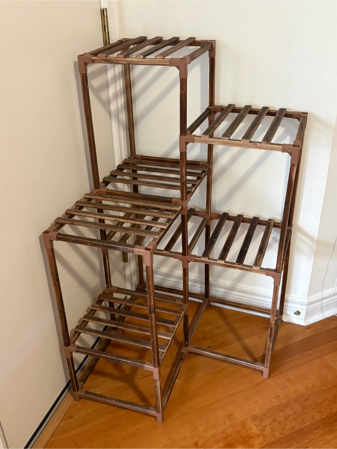 Tiered Wooden Plant Stand