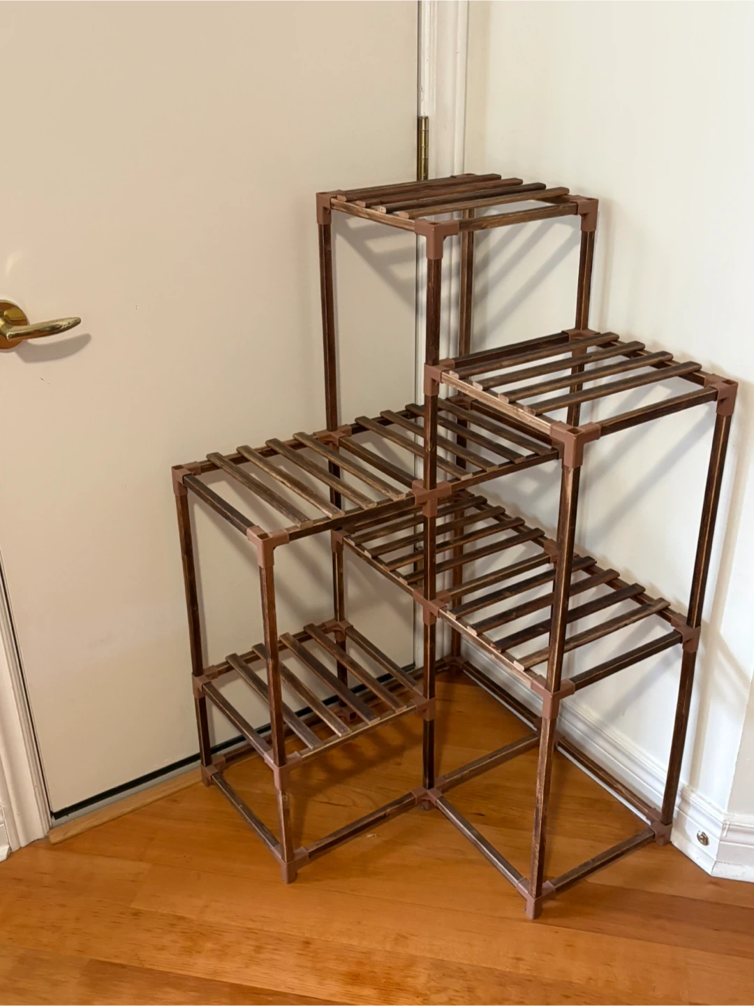 Tiered Wooden Plant Stand - photo 3
