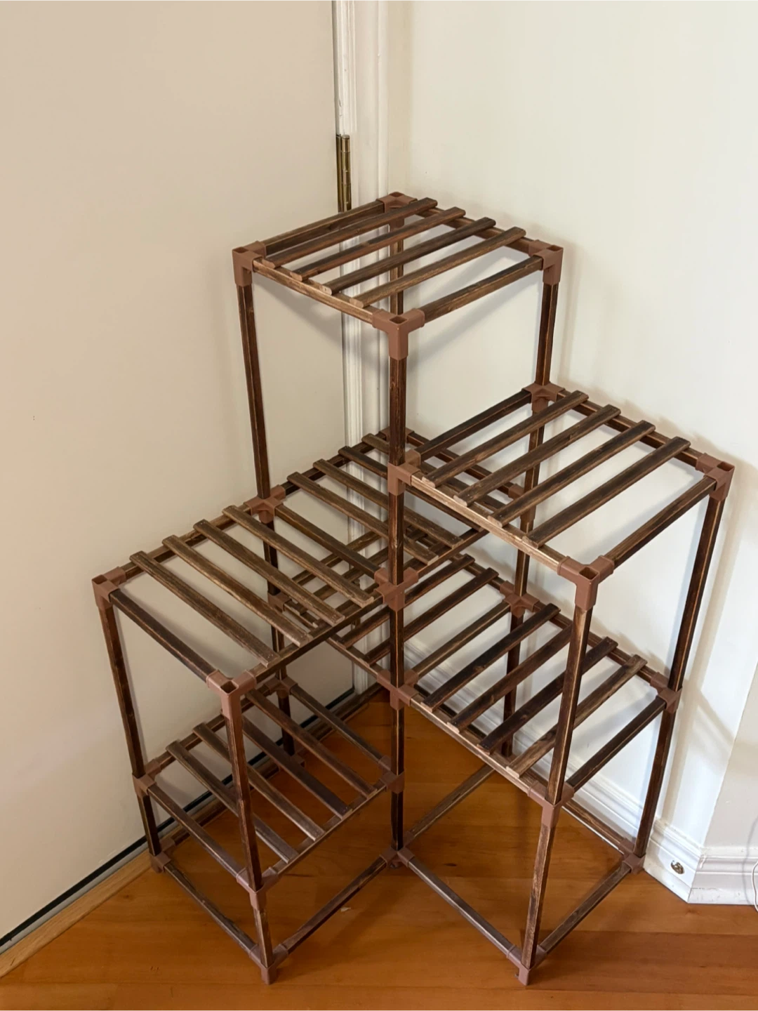 Tiered Wooden Plant Stand - photo 2