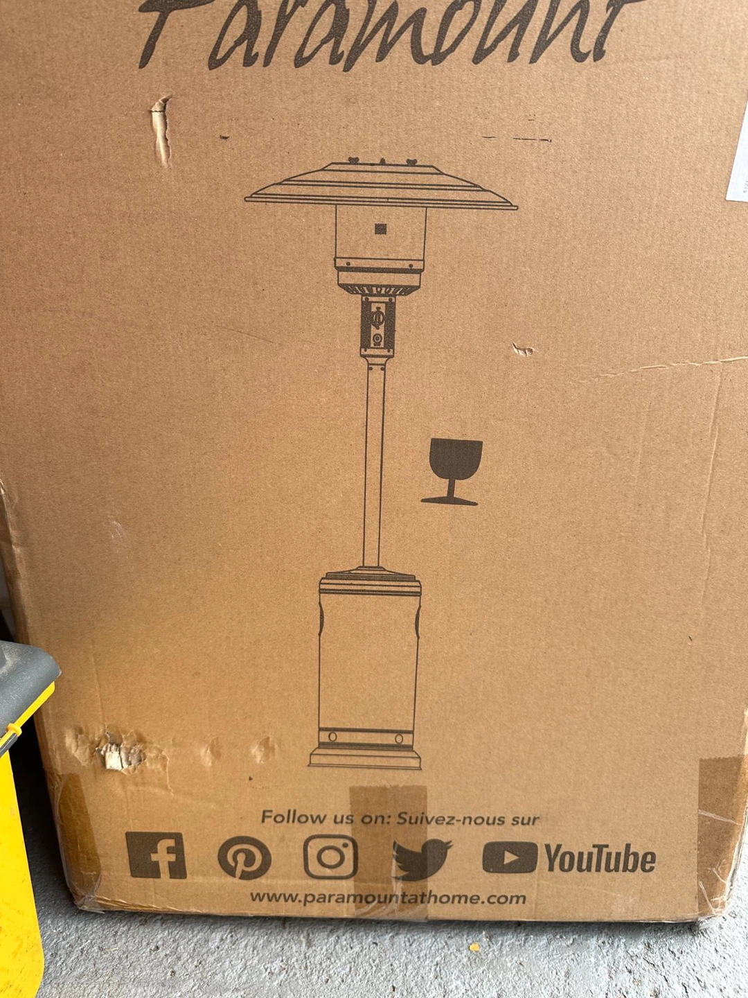 Paramount Patio Heater - Black