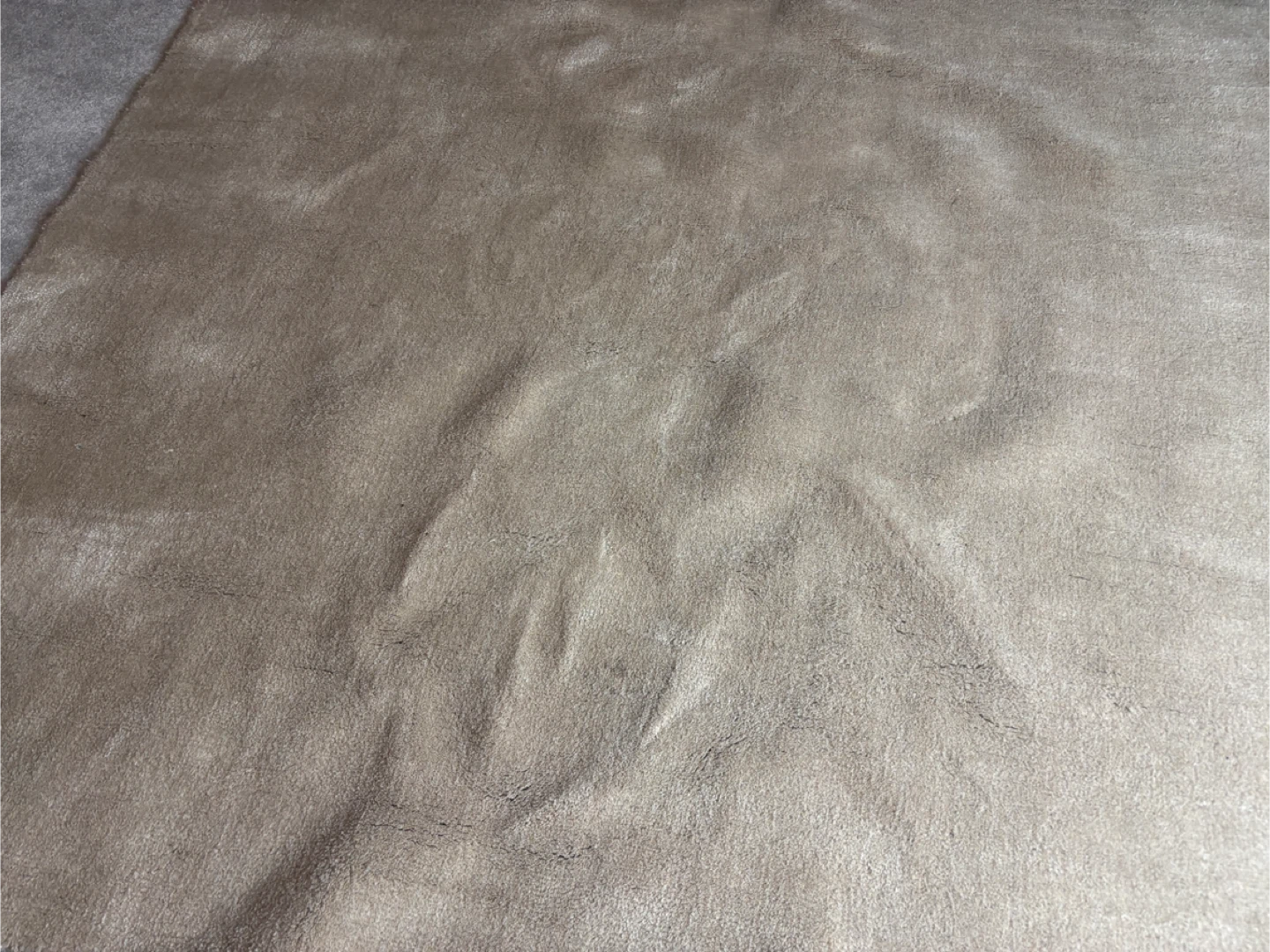Hand Made Wool & Viscose Rug 6' Square - photo 3