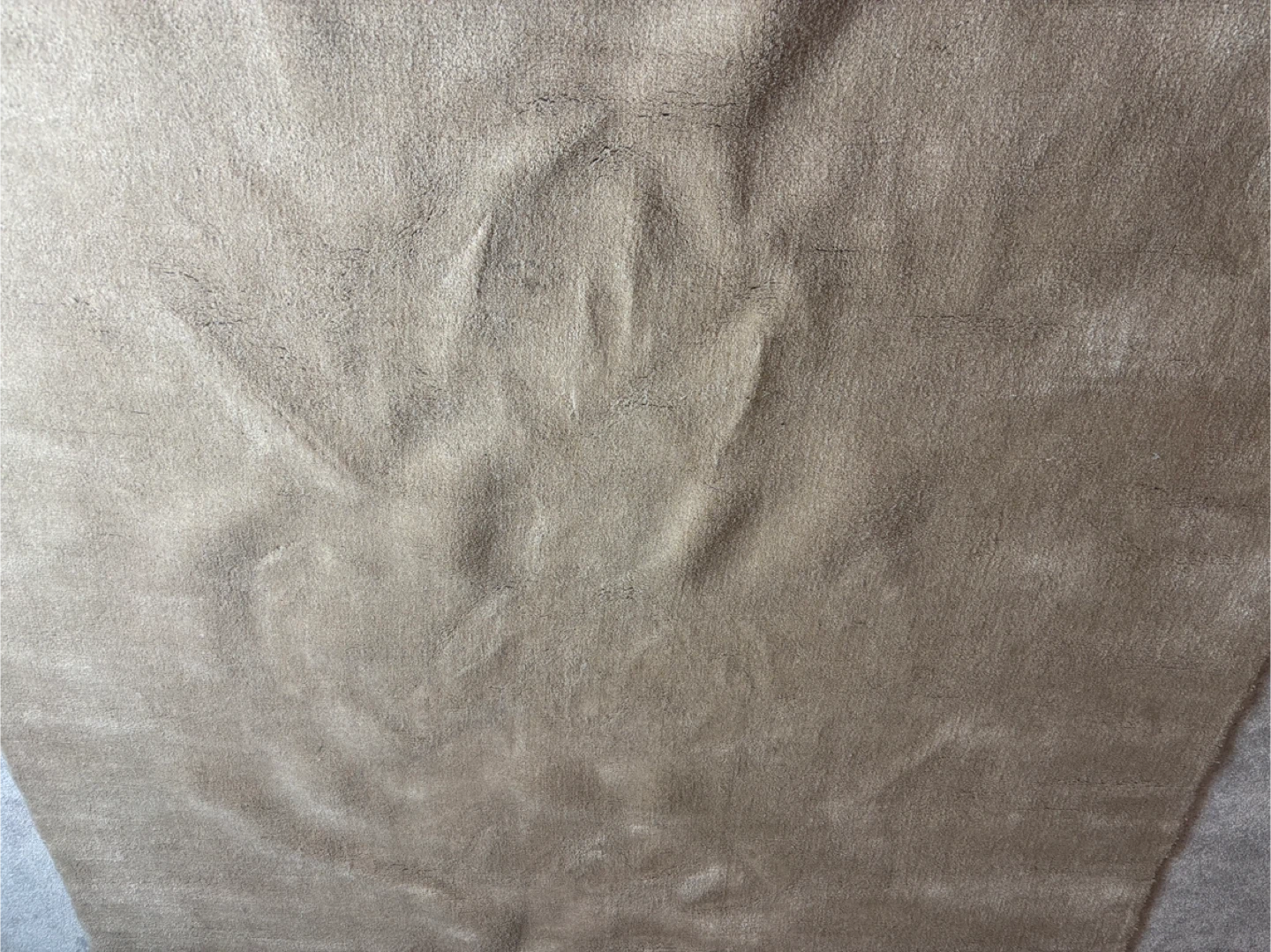 Hand Made Wool & Viscose Rug 6' Square