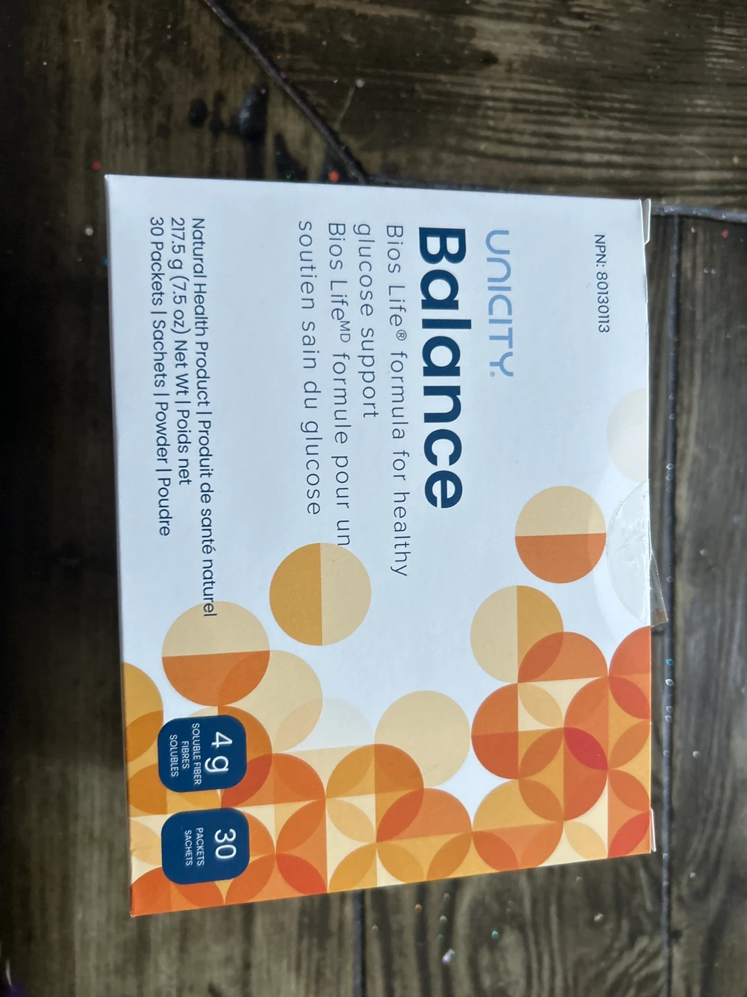 Unicity Balance Orange Glucose Support (30 Packets)
