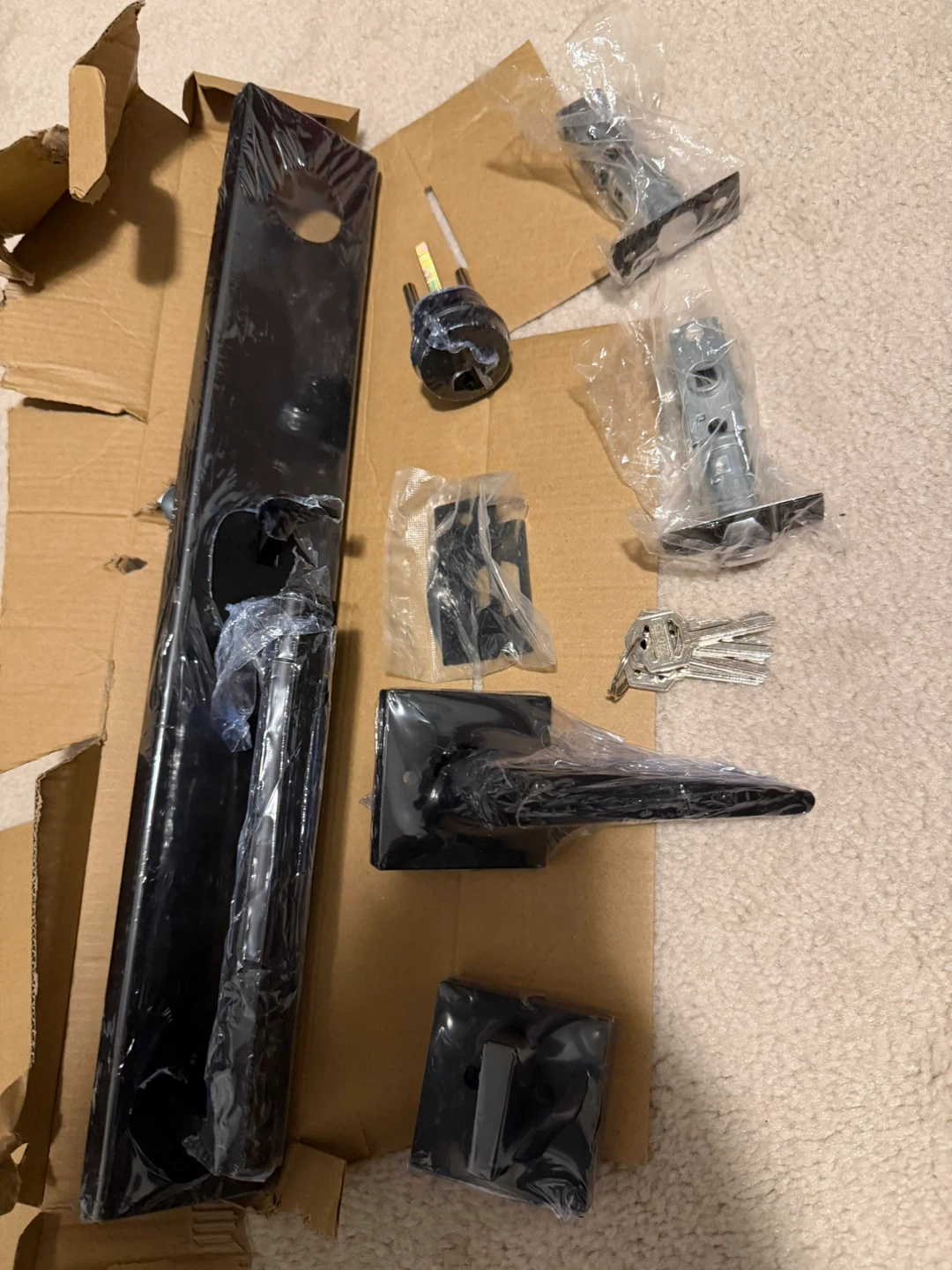 Front Door Entrance Lock System