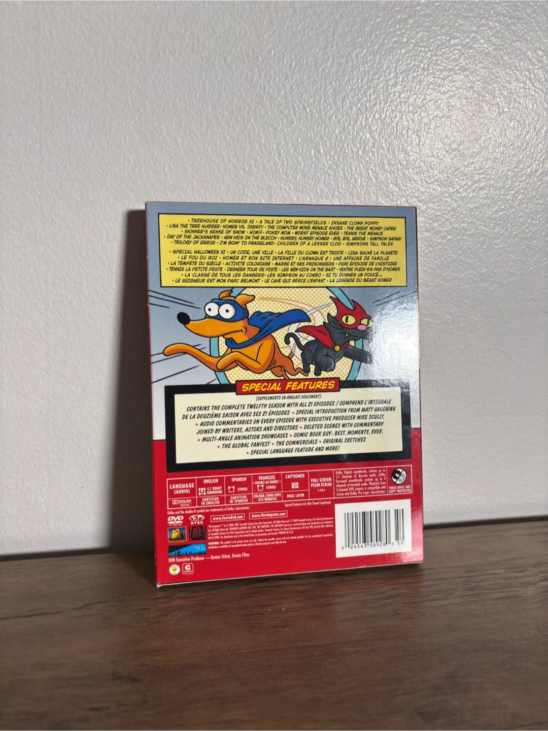 Simpsons Season 12 DVD Complete Box Set - Act Now! - photo 4
