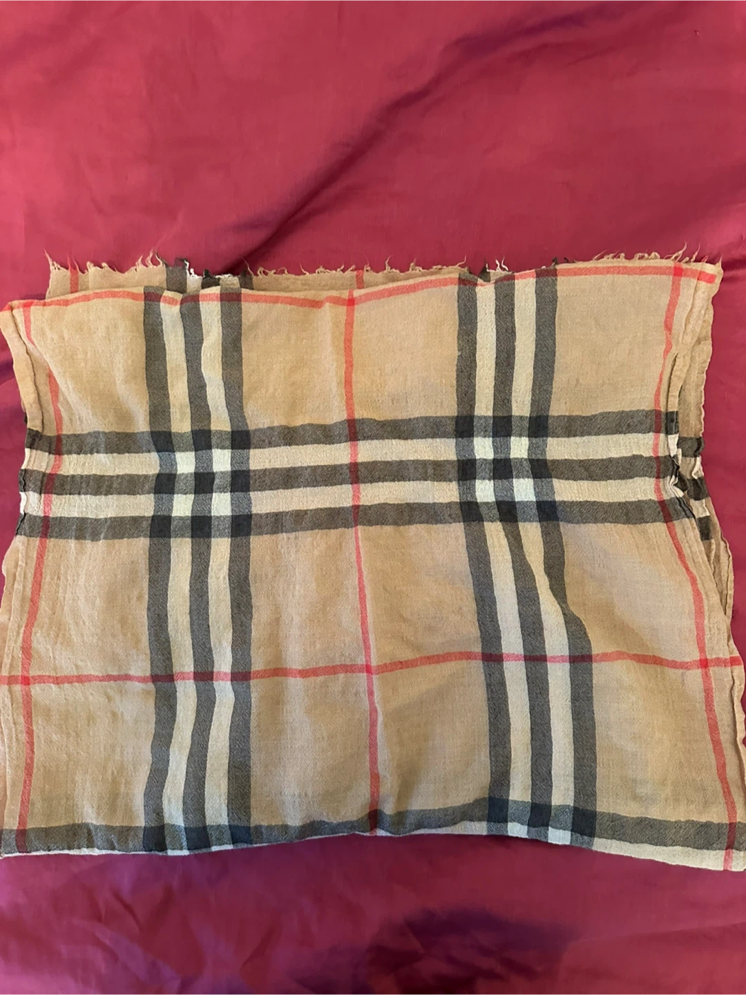 Burberry print style scarf - photo 4