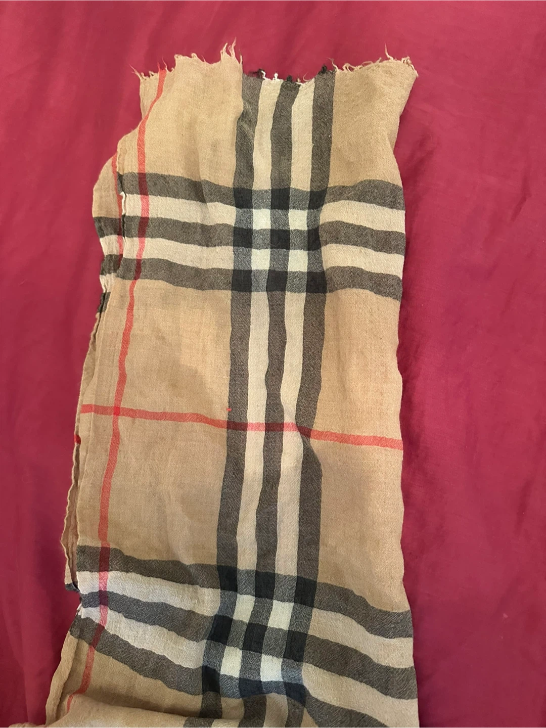 Burberry print style scarf - photo 3