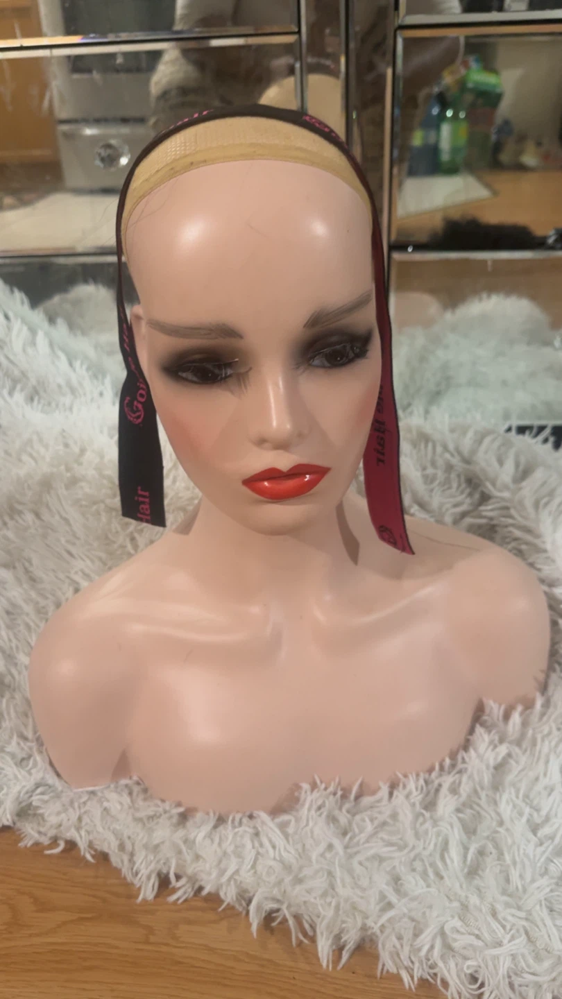 Golden Hair Wig Grip Band