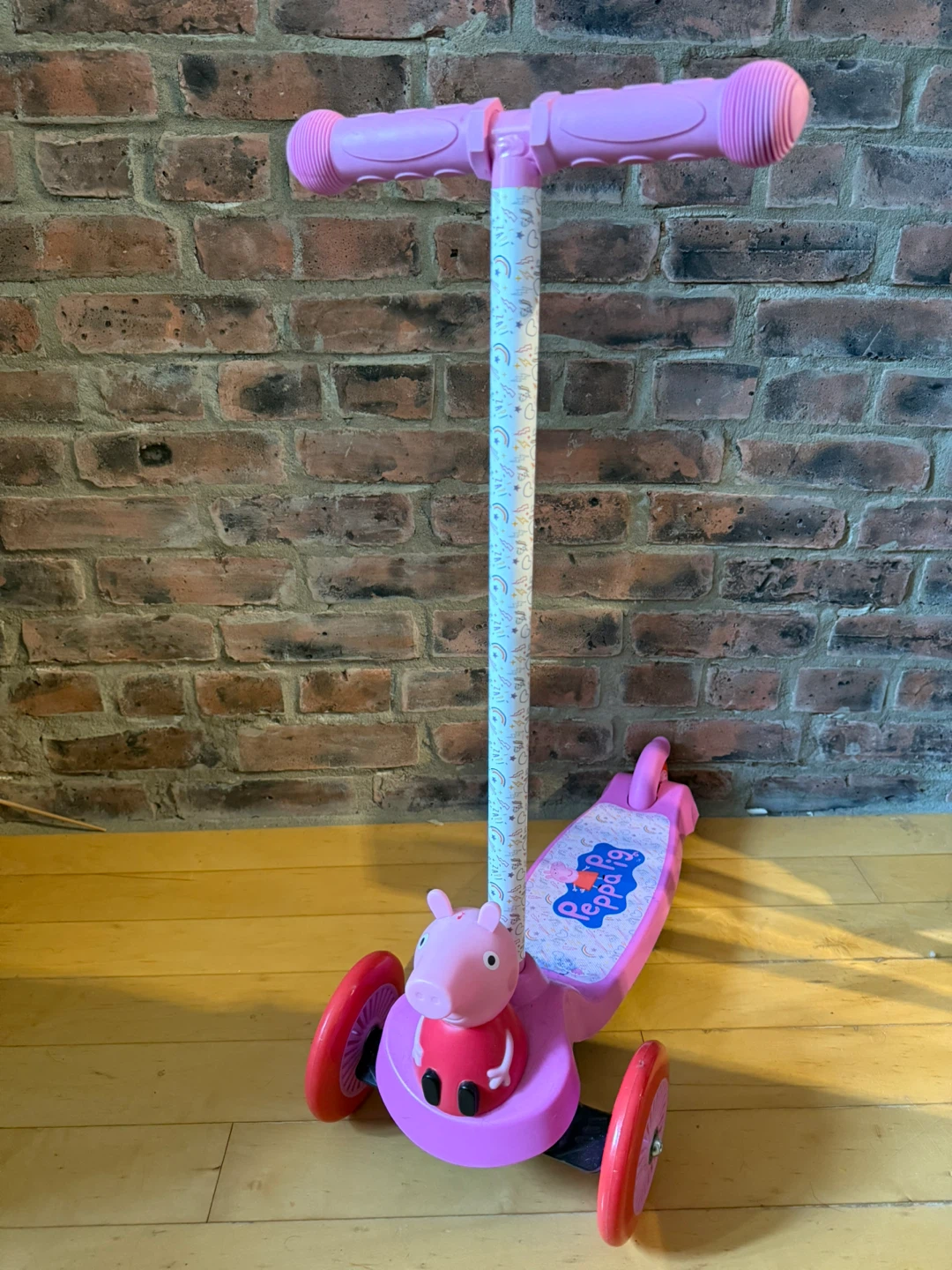 Pink Peppa Pig 3-Wheel Scooter - photo 2