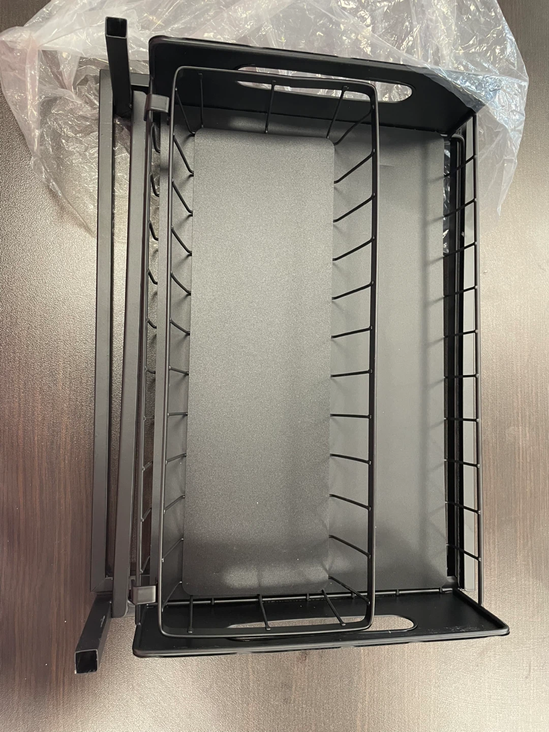 BRAND NEW Black 2-Tier Storage Organizer Shelf - photo 3