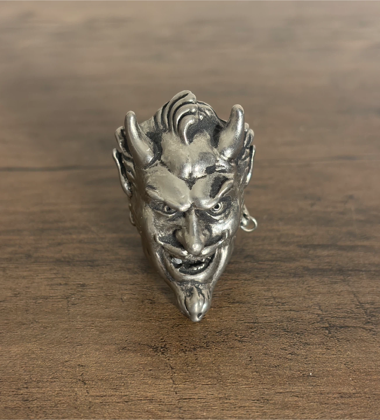 Han Cholo Devil Head Ring 925 Silver - Hurry Up! - photo 2