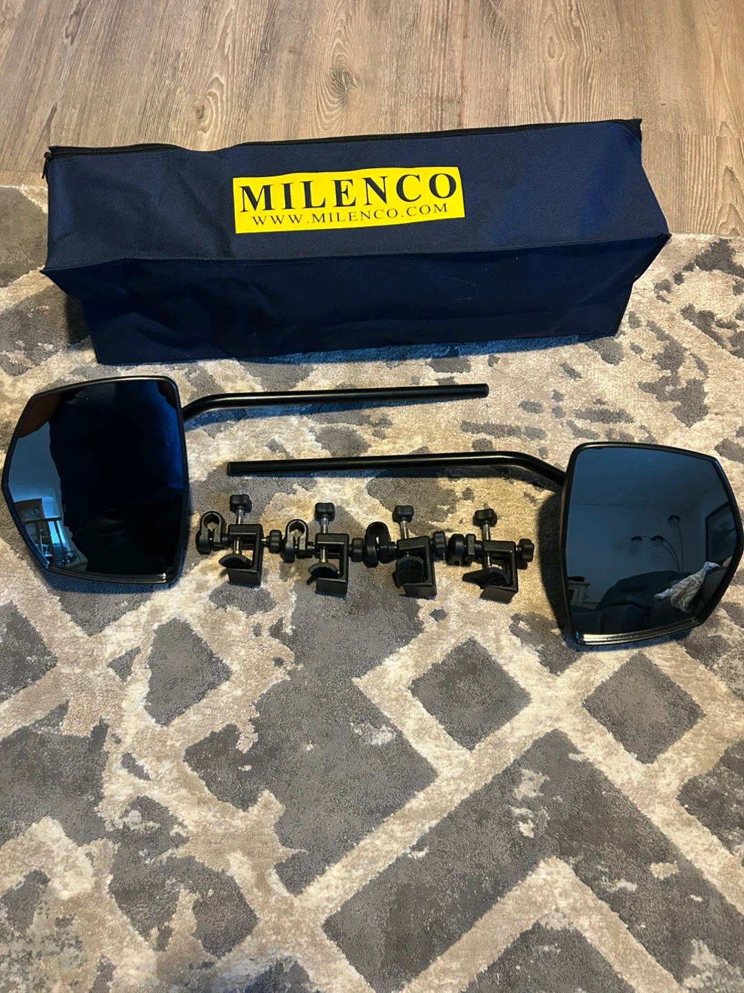 Milenco Towing Mirrors with Bag